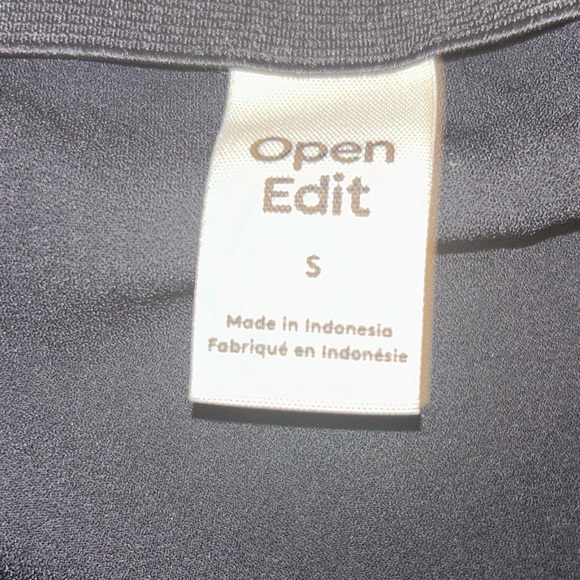 Open Edit Twist Front Knot-Front Midi Skirt Stylish Classy NWT #66 30% off w ♥️ - Picture 3 of 9